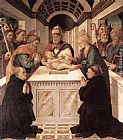 Fra Filippo Lippi Famous Paintings - Circumcision